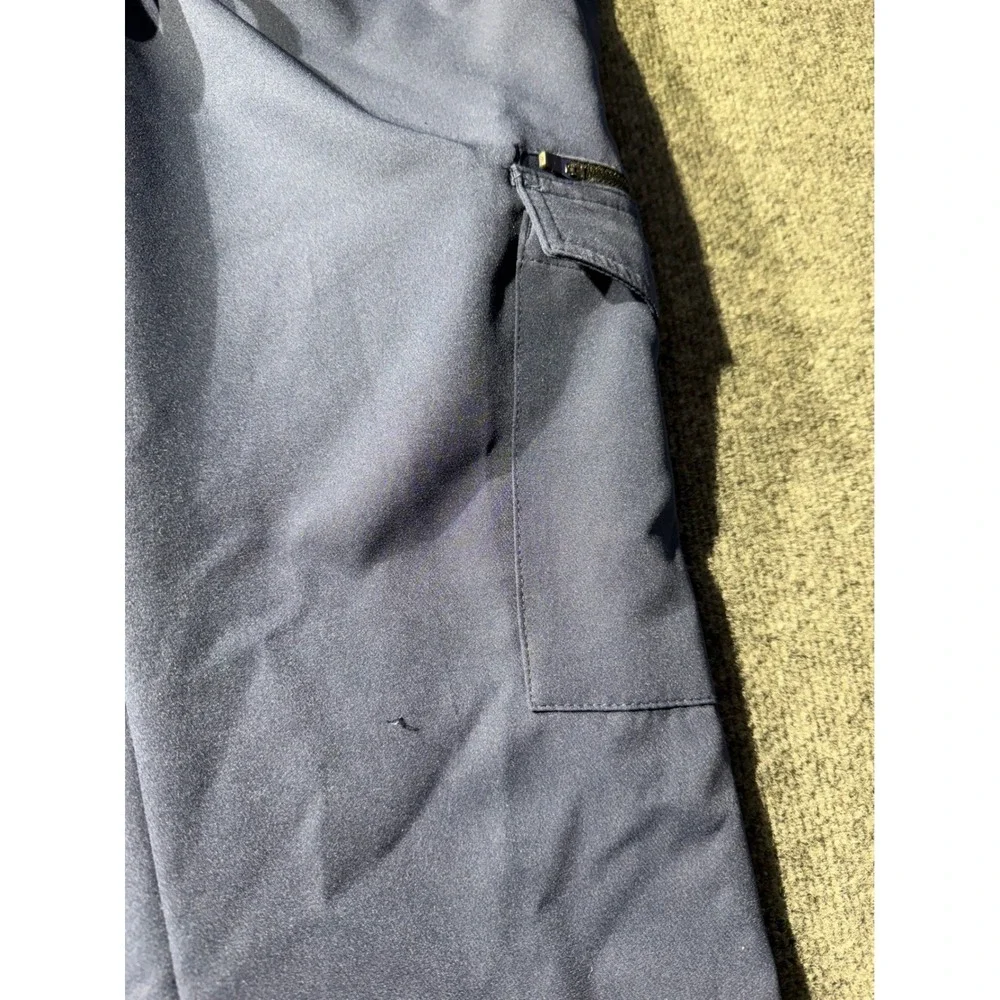 Leg3nd Discovery Mens Cargo Jogger Pants Navy Blue Elastic Waist Stretch Size M
